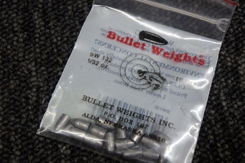 Bullet Weights Îݎ1/32oz